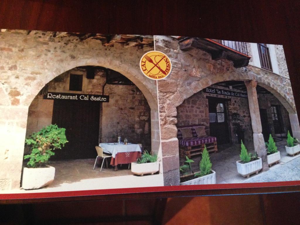 Hotel Cal Sastre Santa Pau Ngoại thất bức ảnh